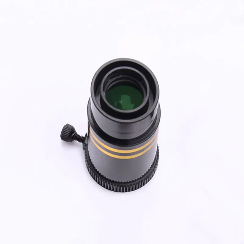 Agnicy Astronomical Telescope Accessory 1.25 Inches 31.7mm 3X Magnifying Barlow Mirror Optical Lens Metal with Gold Color