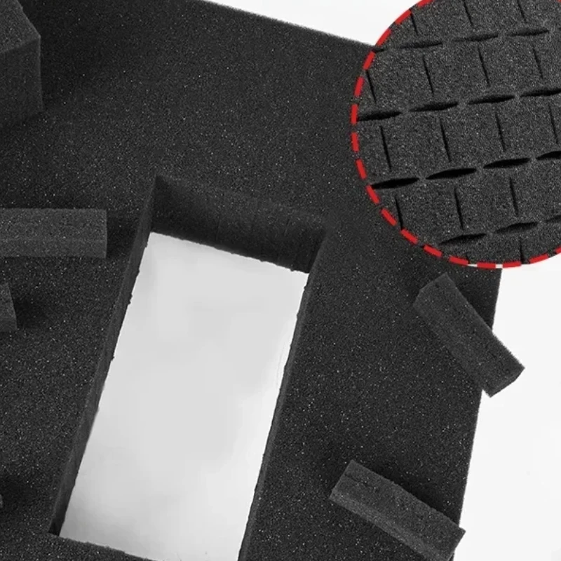 

High Density Pre Cut Grid Foam Insert Pick Pluck Toolbox for Hard Case And Flight Case Shadow Foam Precorted Pick Apart