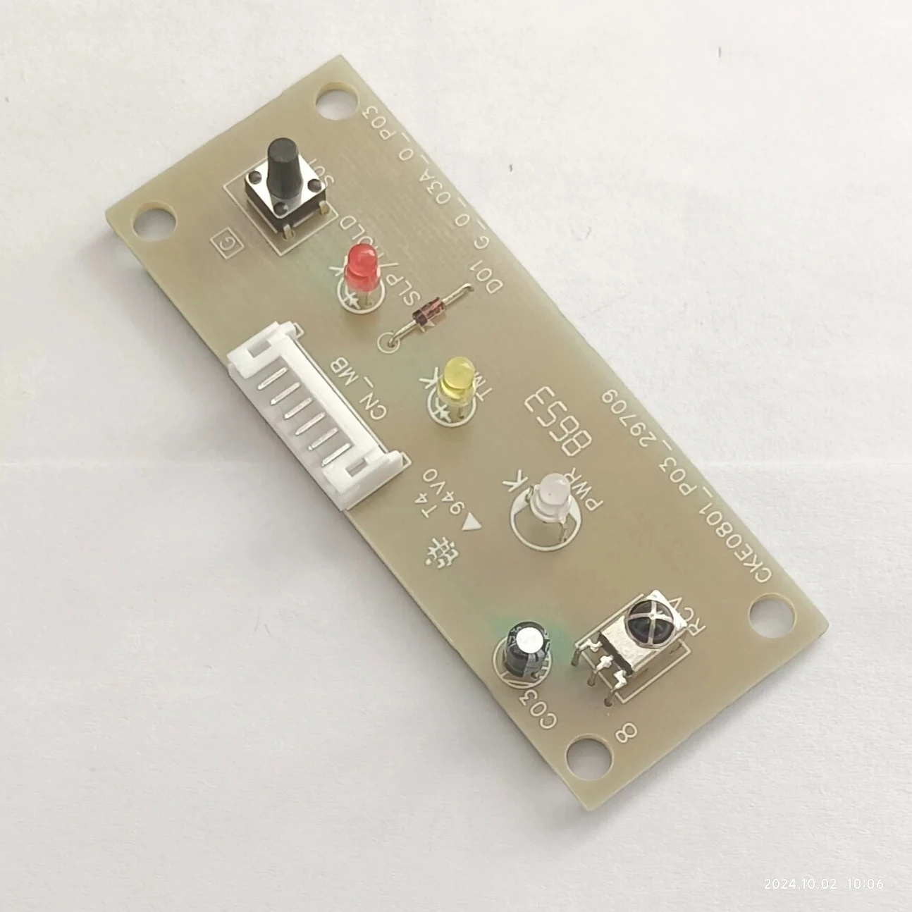 EDB01_P03 29709CKFG0003A Air Conditioner Infrared Receiver Board Fit FCRN140AV1CK Replacement Spare Part