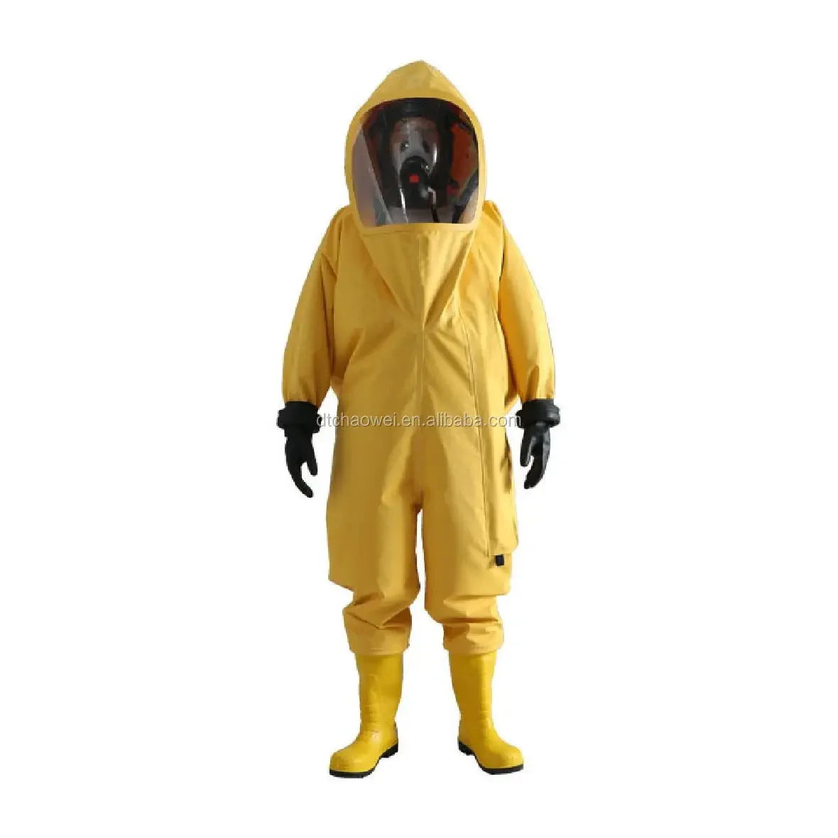 Gasdichter chemischer Hazmat-Anzug
