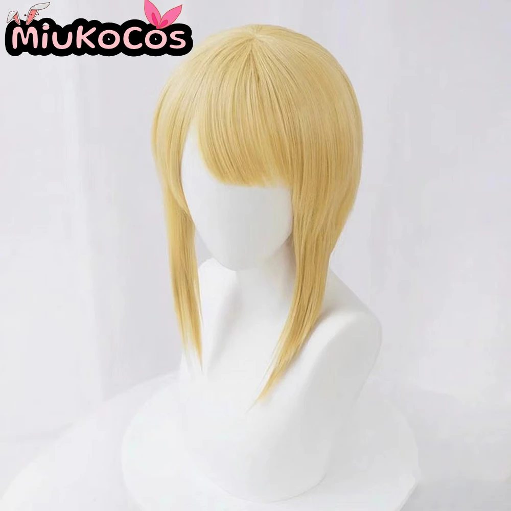 متوفر في المخزون ليزا بيك إيما وودز البستاني شعر مستعار تأثيري MiukoCosplayGame الهوية الخامس تأثيري