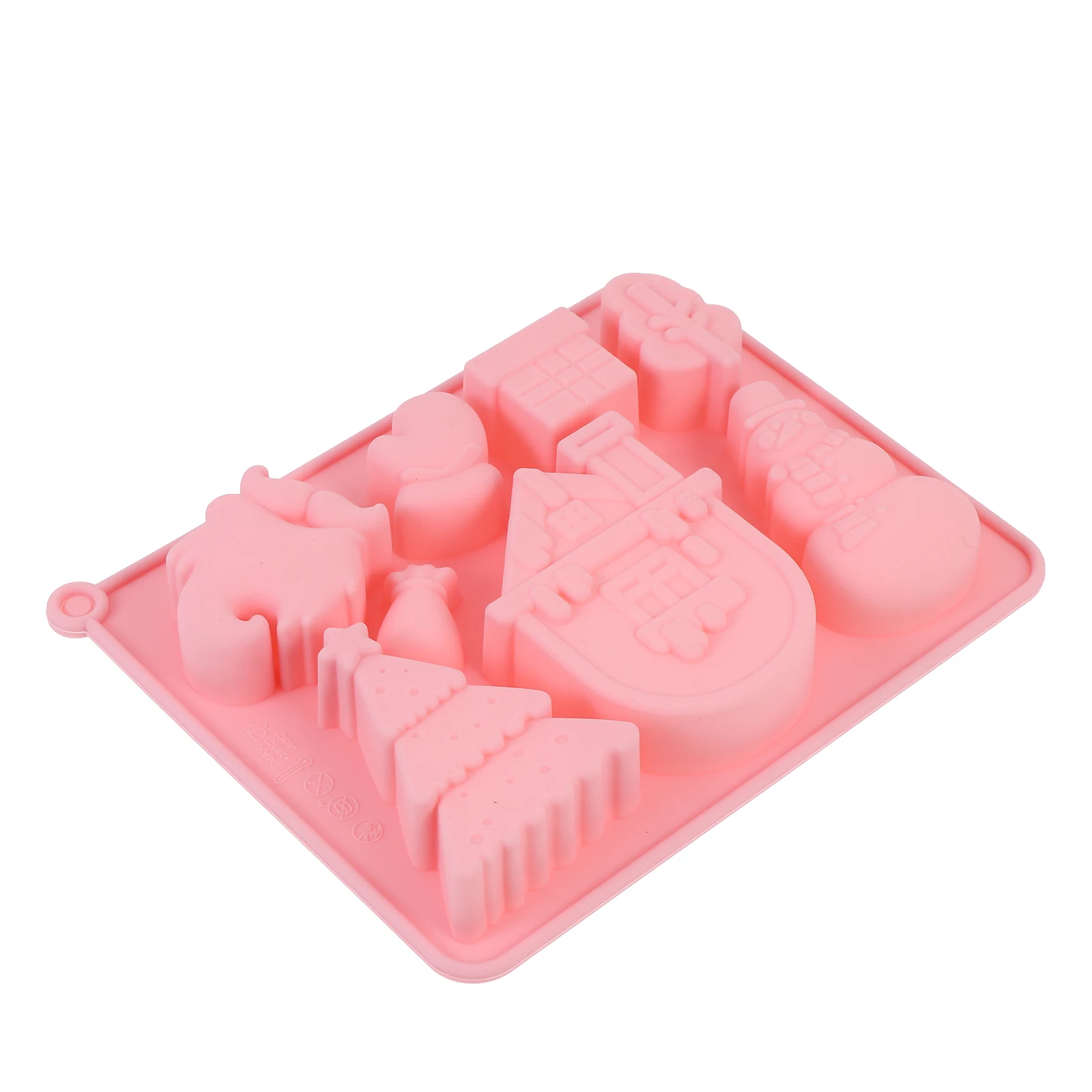 

Silicone Cake Mold Biscuit Molding Tray for Baking Ice Cream Tools DIY Molds Heat Cold Resistance Easy Clean Home Professional