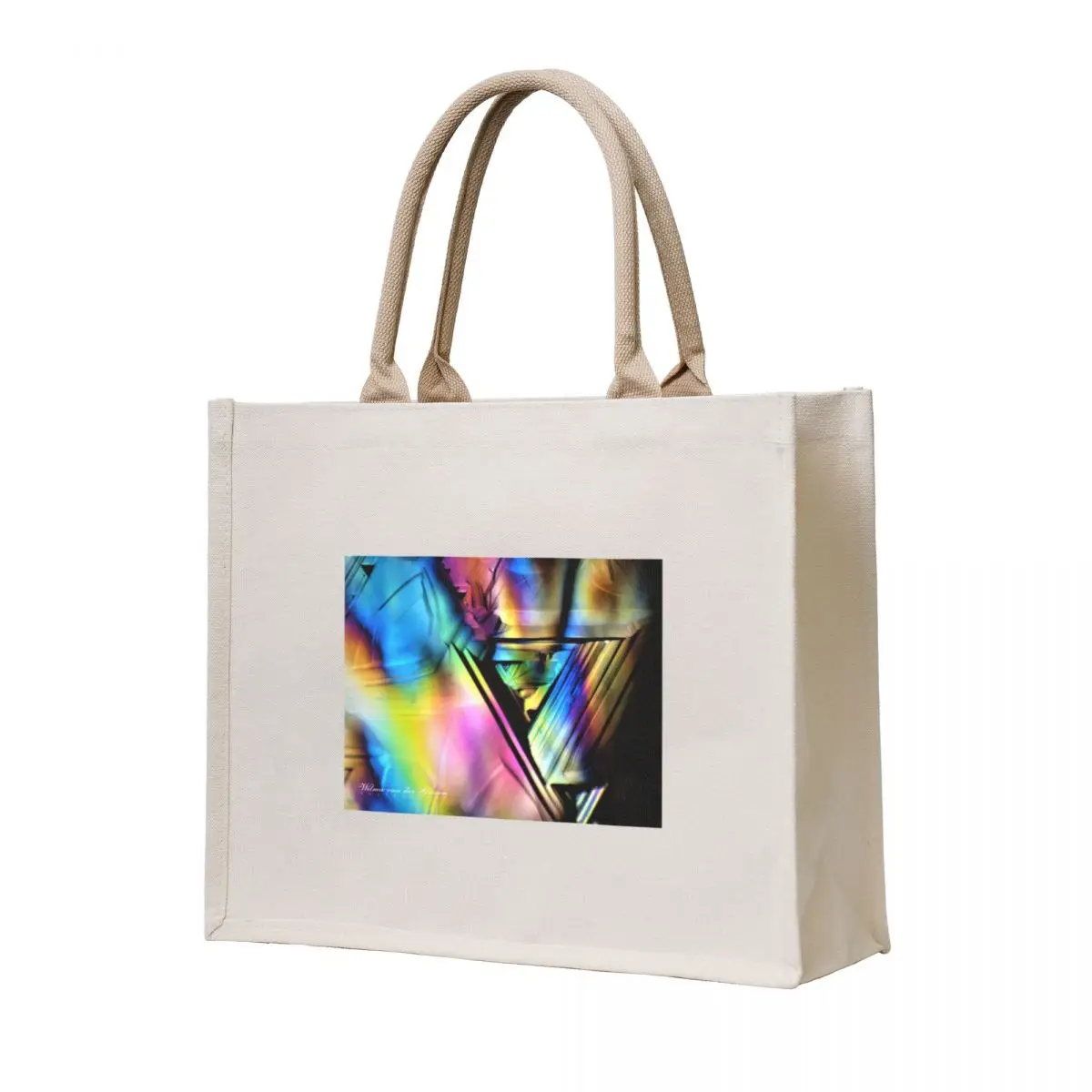 

The structure of a rough diamond Tote Bag cloth bag woman hand bags tote bag canvas