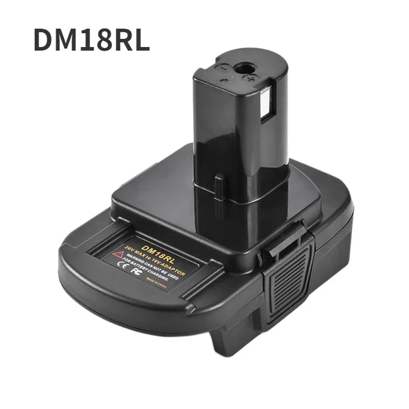 Power Tool Adapter DM18M etc. Converter for Dewalt 18V Li-ion Battery for Makita/Milwaukee/Bosch/Ryobi/Metabo/Worx/Devon Tool