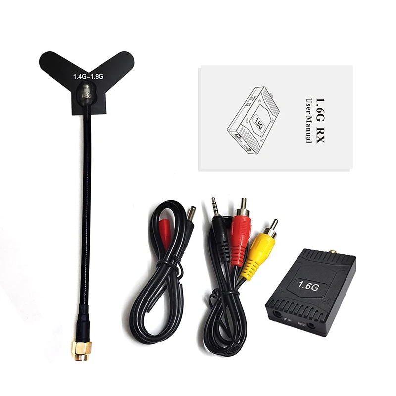 

1.6G RX/4.5G 2.5W VTX/4.5G-VRX Video Transmitter Module 1.6GHz FPV Video Receiver for RC FPV Long Range Racing Drone Quadcopter
