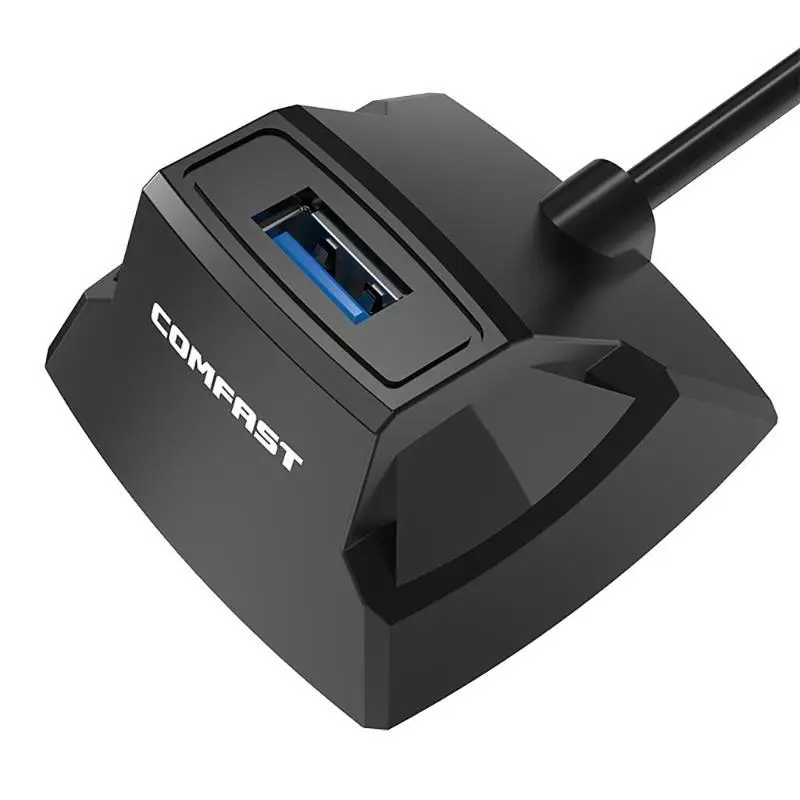 

USB3.0 Extension Cable 1.2M with Base Supports Charging and 5Gbps Fast Speed