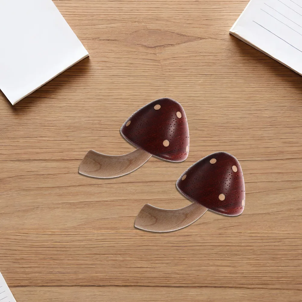 

2Pcs Mushroom Refrigerator Magnets Cute Decorative Fridge Magnets for Kitchen Office Calendar Whiteboard Magnetic Stickers
