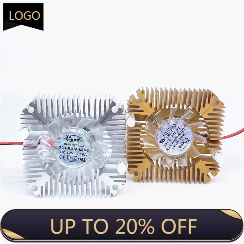 

DC12V 5V 0.1A 55mm BGA fan Graphics Card Fan Bridge chips fan with Heat sink Cooler cooling Fan 2pin