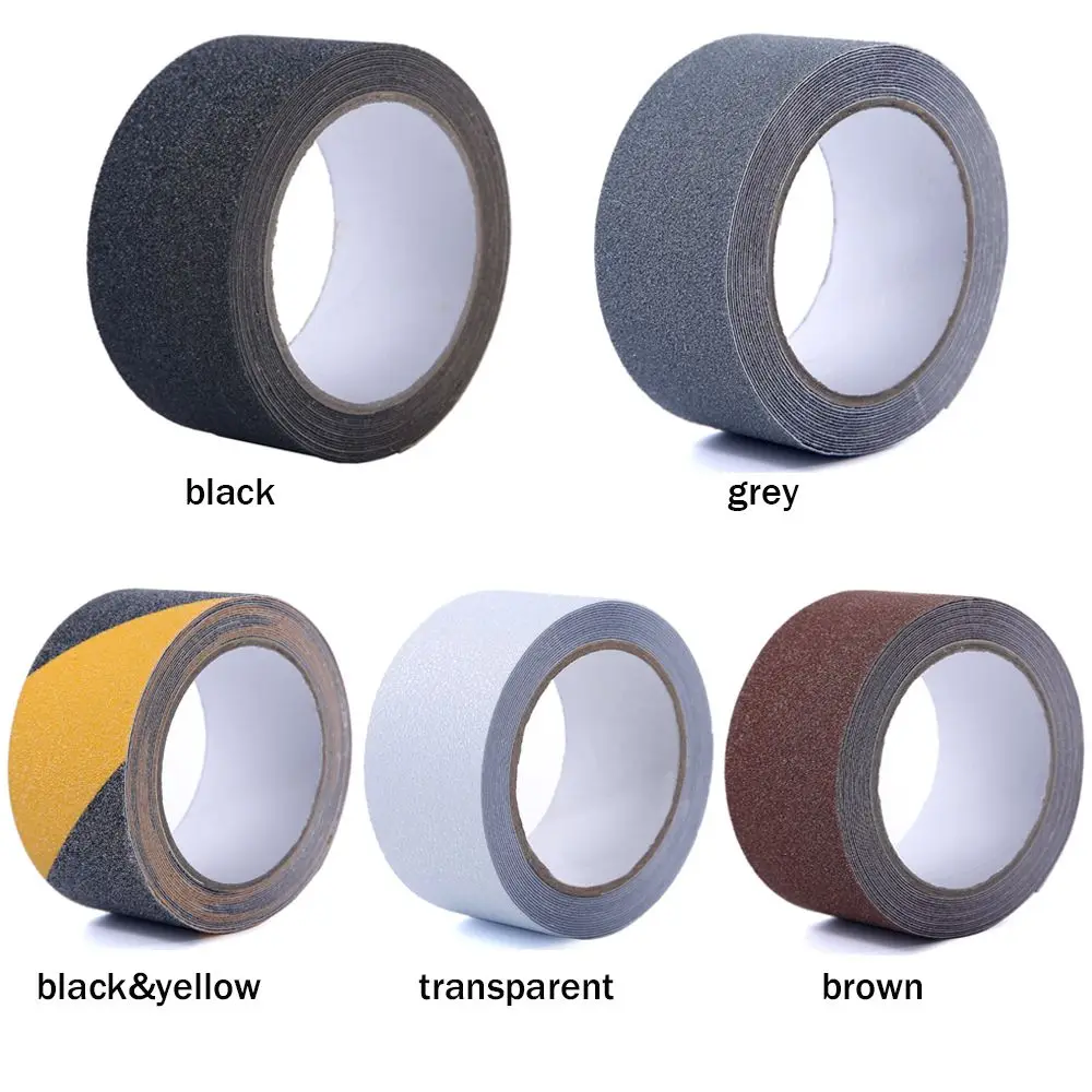 1Roll 5M Non Slip Safety Grip Tape Anti-Slip Indoor Outdoor Stickers Strong Adhesive Safety Traction Tape Stairs Floor