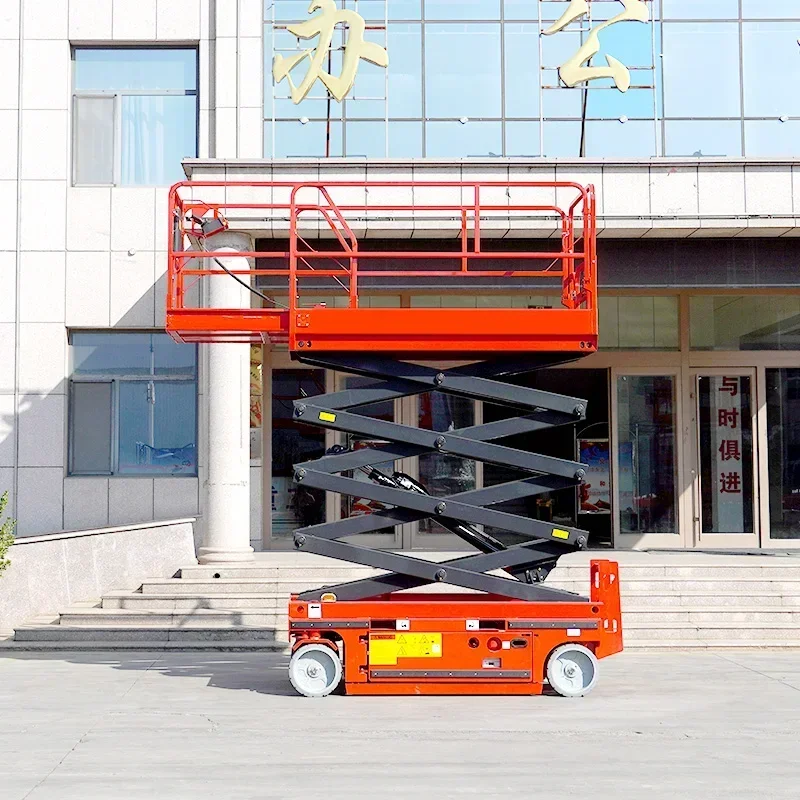 

Powerful 5.8M Mobile Aerial Work Platform Lifting Telescopic Arm Mobile Lifting Work Platform