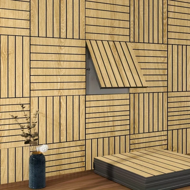 10PCS 3D self-adhesive grid wall stickers,easy to peel and apply, DIY home decoration wall stickers, suitable for bedroom wall