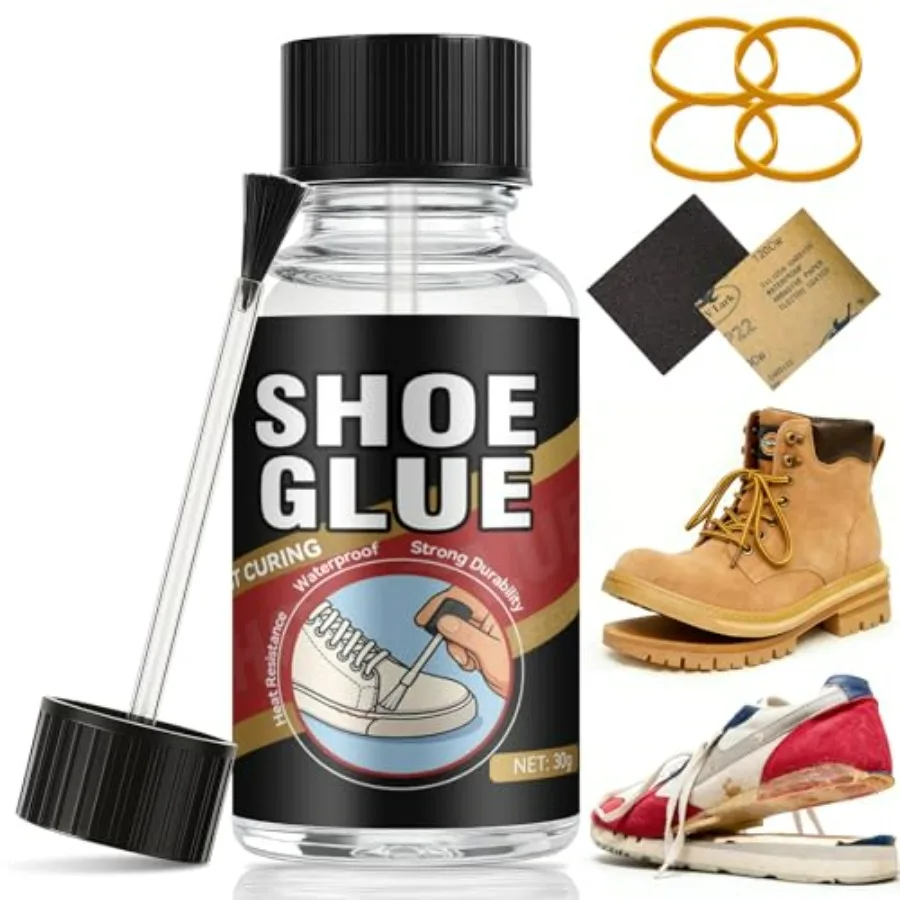 

Shoe Glue, Shoe Glue Sole Repair Kit, Professional Shoe Sole Glue for Shoe and Sole Repair, Shoe Repair Glue for Boots, Sneaker