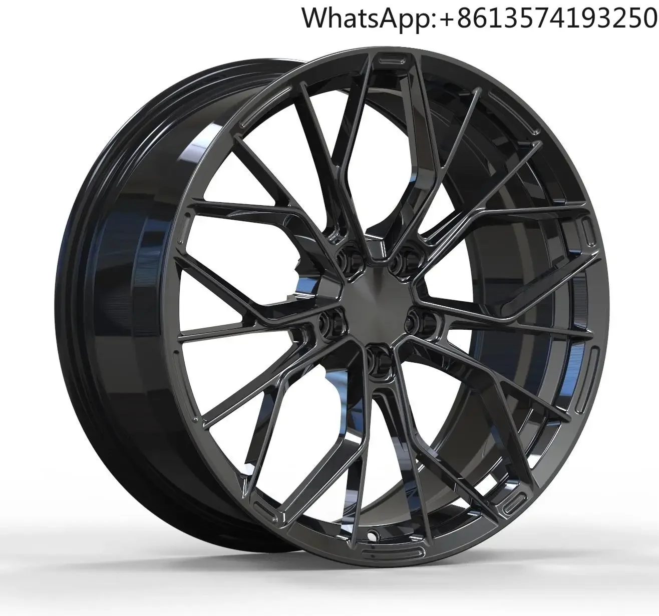 For 19 Inch Premium Quality Forged Chrome Wheel 5x115-Multi Spoke Polished Finish New Condition
