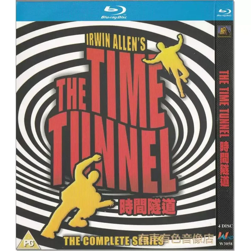 American 66 Science Fiction Action TV Series Time Tunnel Blu-ray BD High Definition 4 Disc