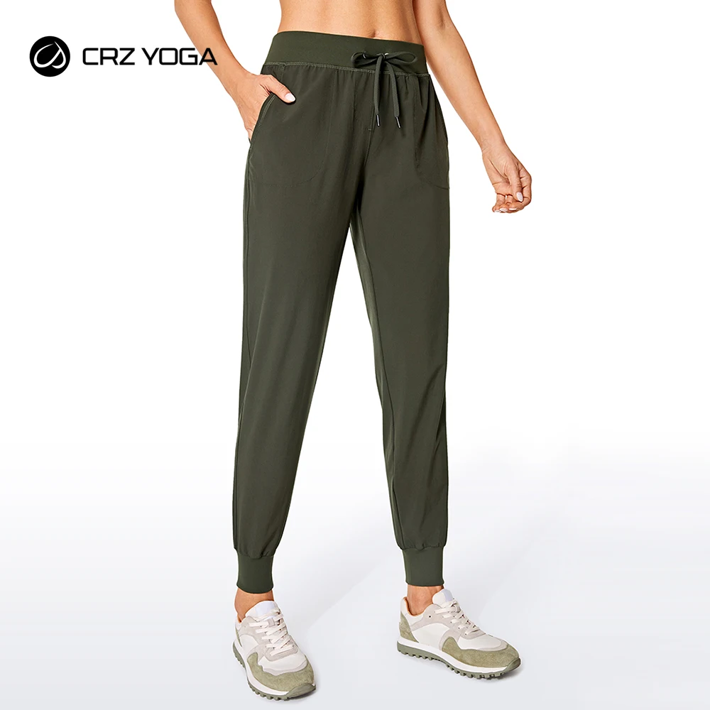 CRZ YOGA Women's Lightweight Workout Joggers 27.5