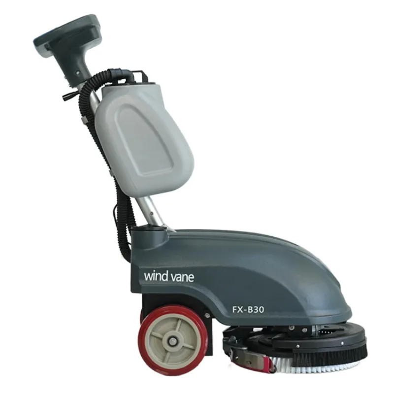 

Commercial Grade Manual 24V Fuel Floor Scrubber Machine New Condition With Core Brush Components Sweeper Type Floor Cleaner