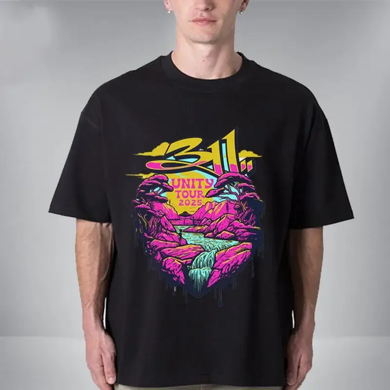 Band Merchandise T Shirt Unity Tour 2025 Island All Size S 4XL
