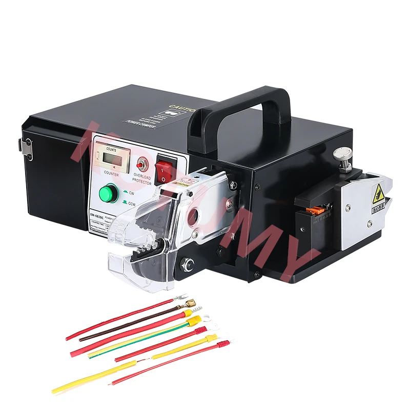 New Type Terminal Crimping Machine EM6B2 Wire Stripping Cutting Function Electric Crimper Pliers Tools with Exchangeable Die Set view 6