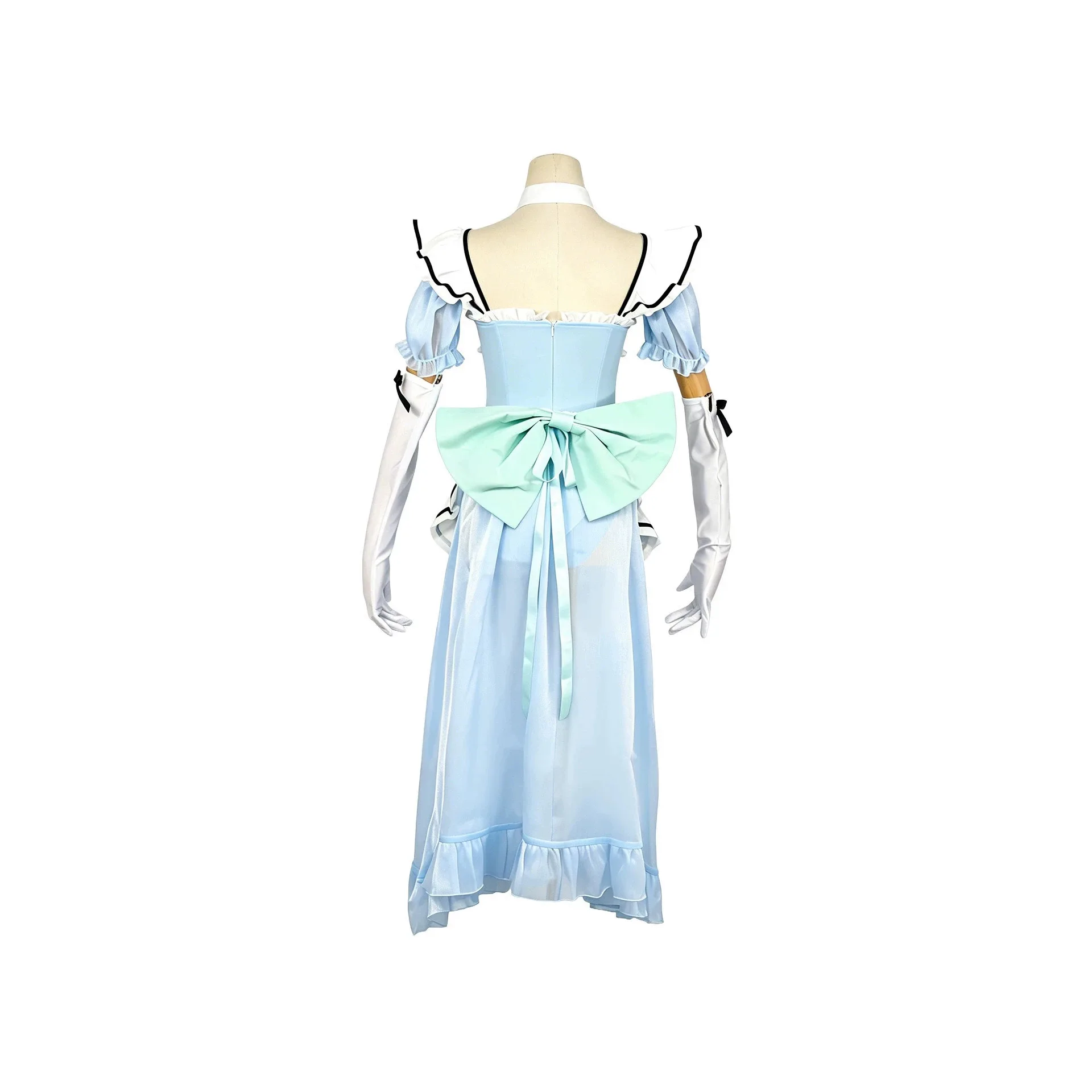 WHH Anime Game NIKKE Pilgrim Cosplay Costume dress apron Accessories Full Set Cute Maid Uniform Women Halloween party restor - view 5