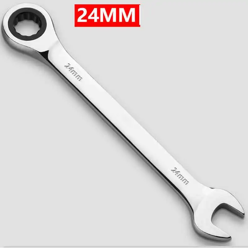 

24mm Ratchet Combination Metric Wrenches Hand Tools Torque Gear Socket Nut Tools Not A Set of Key