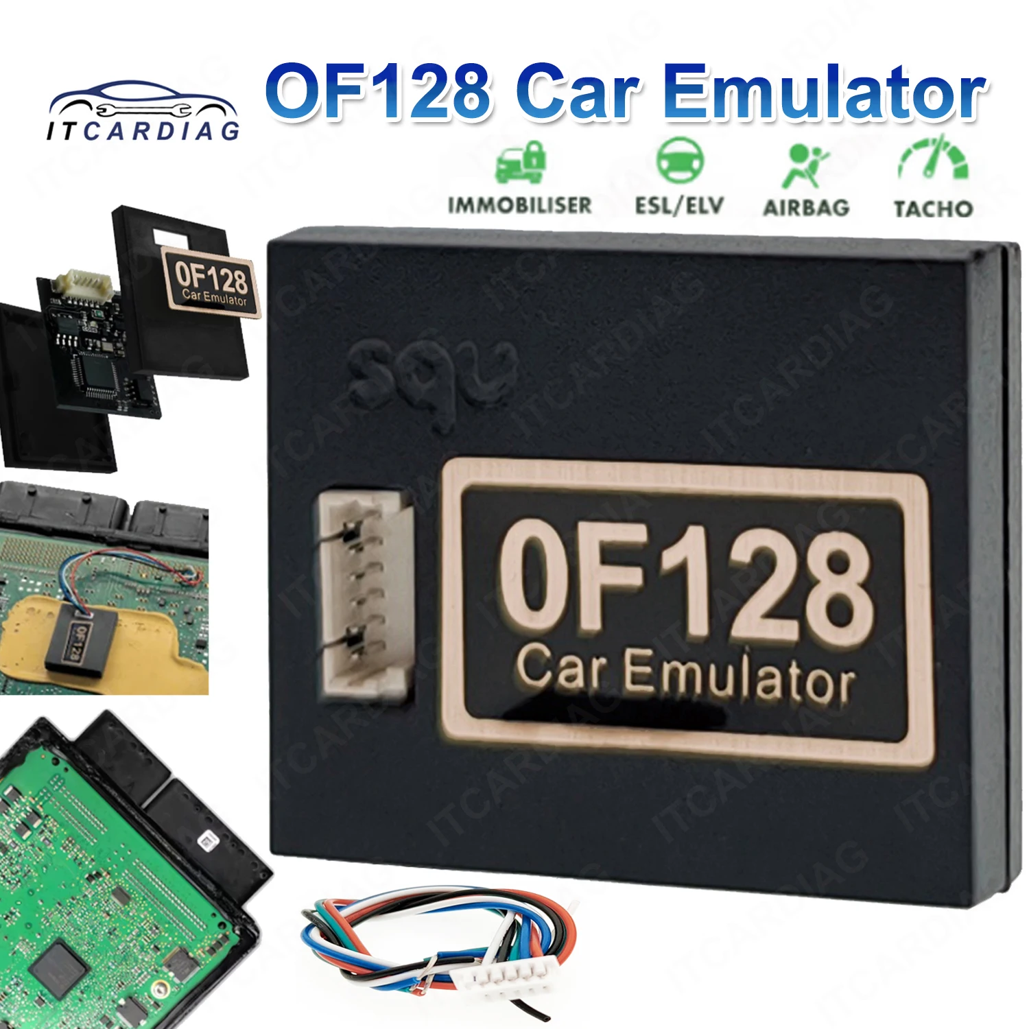 

Universal Car Emulator OF128 SQU OF128 OF 128 Simulator Tuning Programmer Tool for VAG for Mercedes for Opel for Renault for BMW