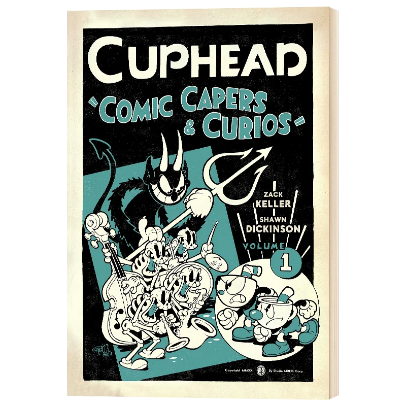 

Cuphead Volume 1 Comic Capers & Curios, Children's books aged 9 10 11 12 English books, Graphic novels 9781506712482