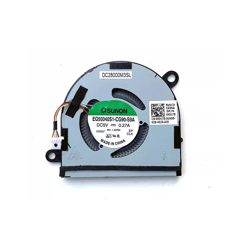 New Original Laptop Cooler CPU Cooling Fan For Dell Latitude 9410 7400 2-in-1 09D1T8