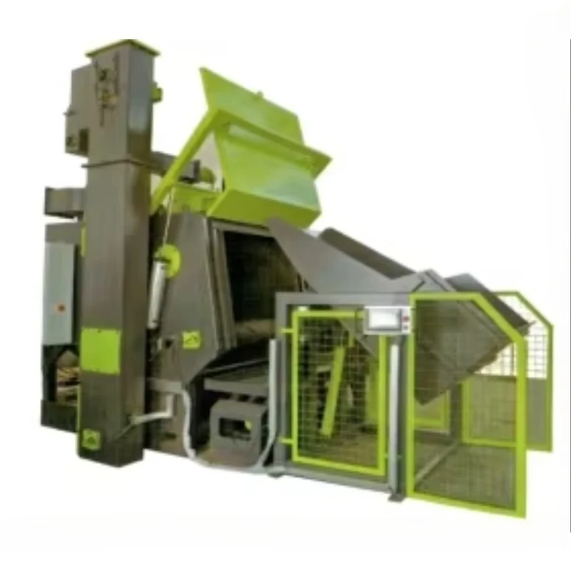 Customized Hook Type Shot Peening Machine Variable Speed Rotation System for Complex Components Surface Treatment Strengthening