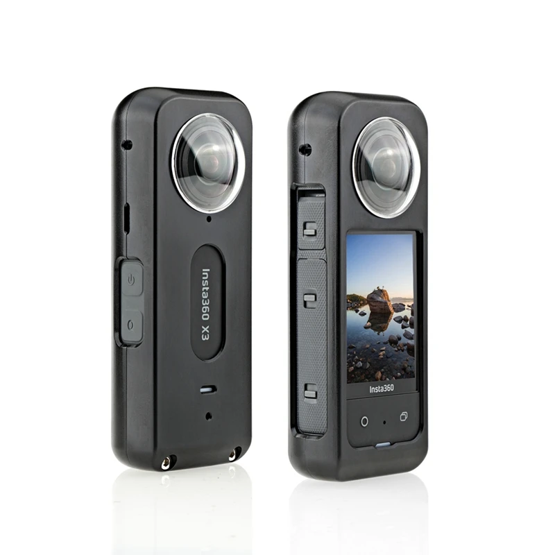 1Set  Cage Shockproof Protective Expansion Frame Interface Aluminum Alloy Case Accessories For Insta 360 One X3