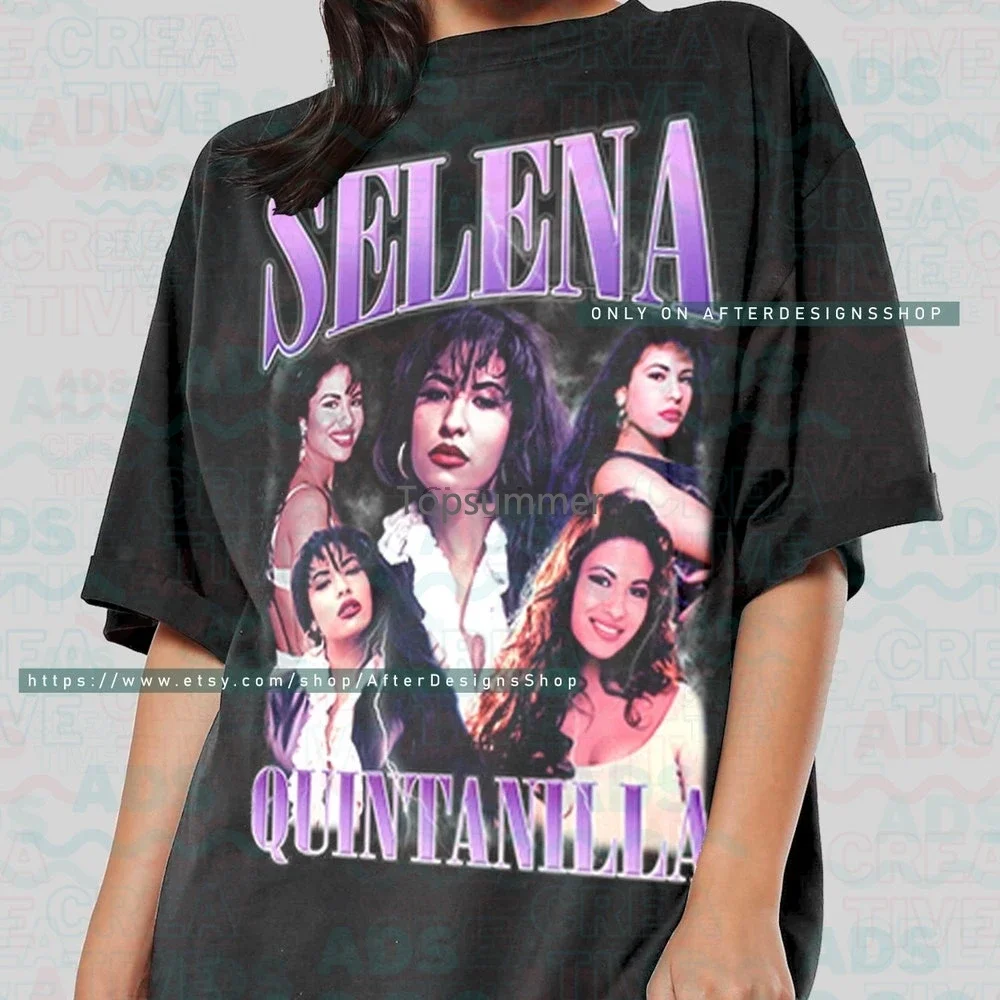 Camiseta De Quintanilla limitada Como La Flor, camisa inspirada en La Reina De Tejano Latina, camiseta Af De Morena