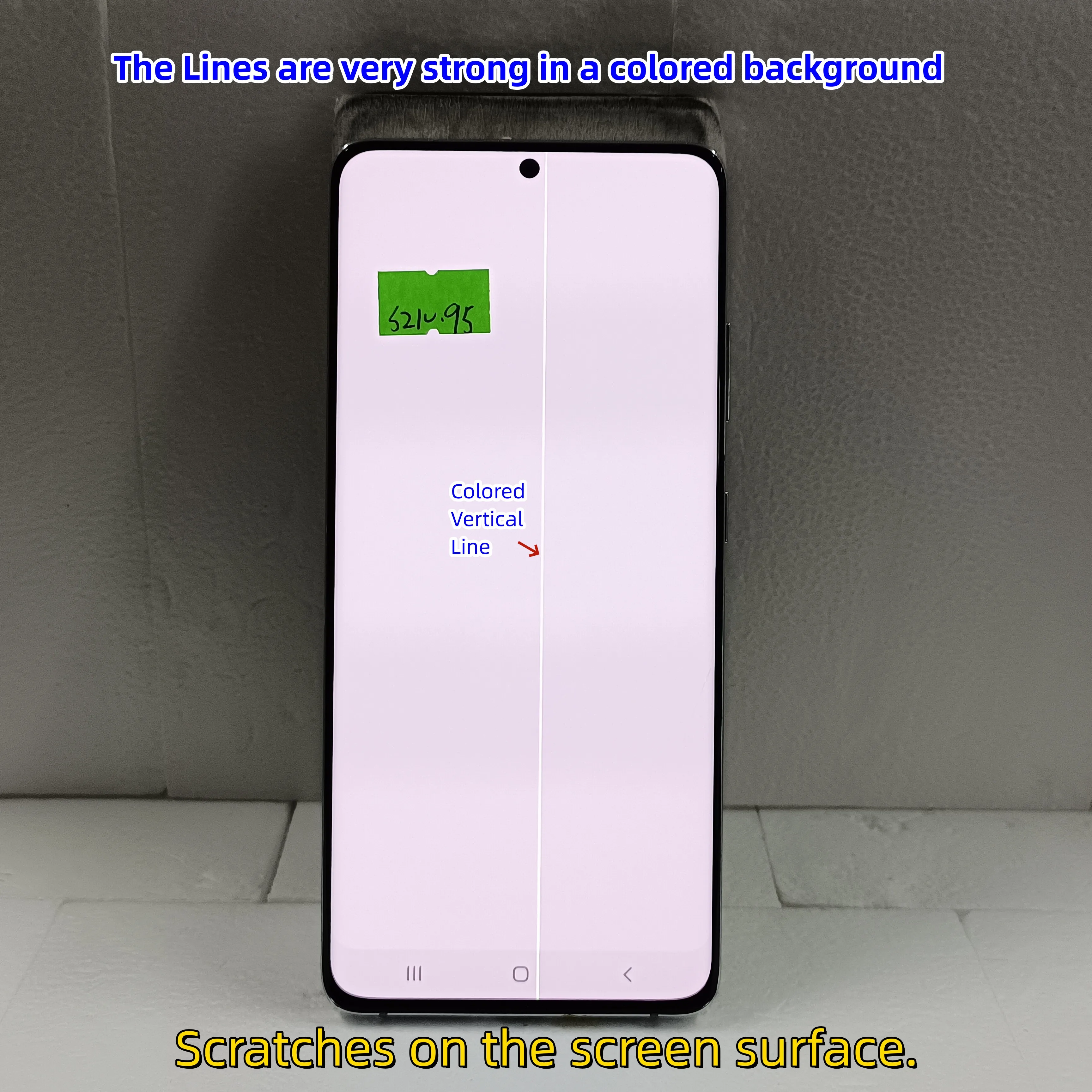 

6.8''AMOLED LCD For Samsung Galaxy S21 Ultra 5G G998 G998U G998B G998F/DS Display Touch Screen Digitizer Assembly With Defects