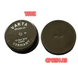 2pcs New 3.7V Li-ion Varta 55mAh CP1254 A3 Battery For True Wireless Bluetooth Headset TWS Earphone