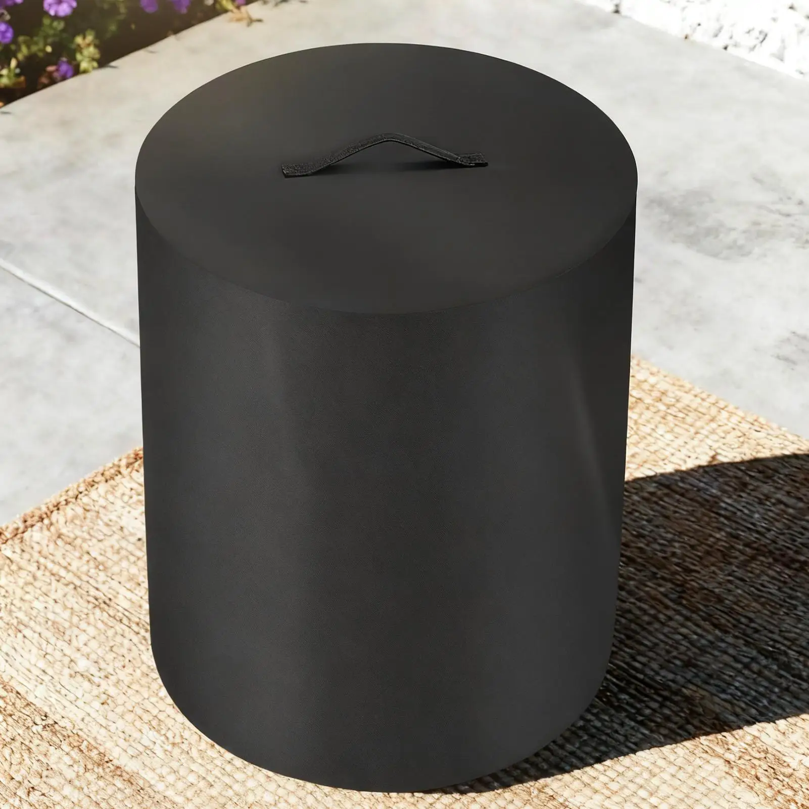 Patio Heater Covers Weather-Resistant Waterproof Cover For Round Heaters For Yards Porches Gardens Lawn Party Indoor