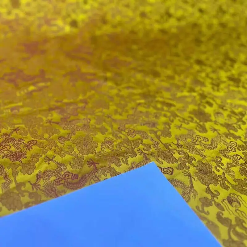 Pattern Real Silk Song Dynasty Brocade Fabric Non-Heritage New Chinese Shirt Waistcoat Dress Cheongsam Silk Fabric