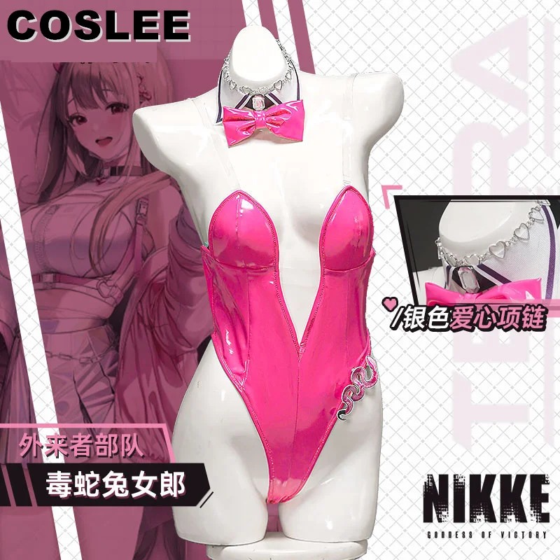 

COSLEE Viper Cosplay Costume Game NIKKE The Goddess Of Victory Lovely Bunny Girl Uniform Halloween Party Outfit For Women XS-3XL