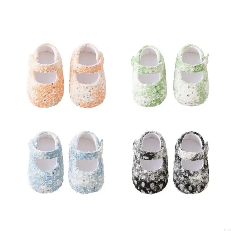 

Lovely Baby Girls Flat Shoes Floor Shoes with Unique for Special Occasion Daily Parties Festivals P31B