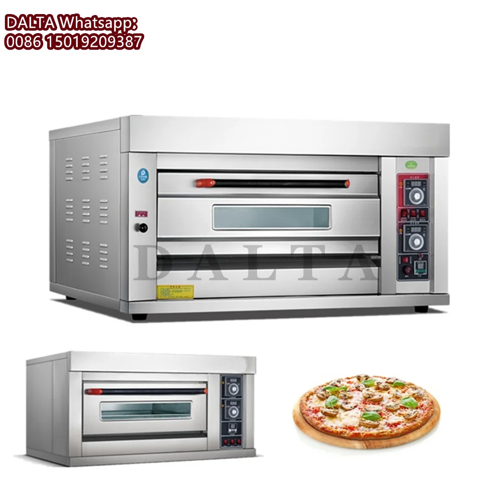 เตาอบไฟฟ้าเชิงพาณิชย์ใช้ในบ้านขนมปังเค้กเตาอบพิซซ่าเครื่องเบเกอรี่