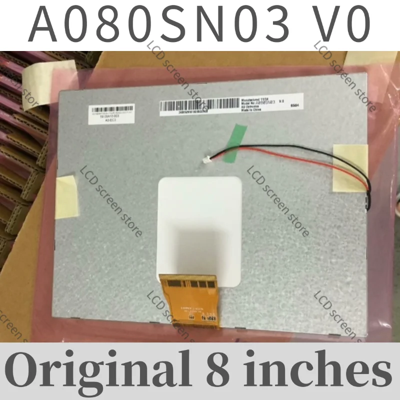 

New original 8-inch A080SN03 V0 LCD display resolution 800 * 600
