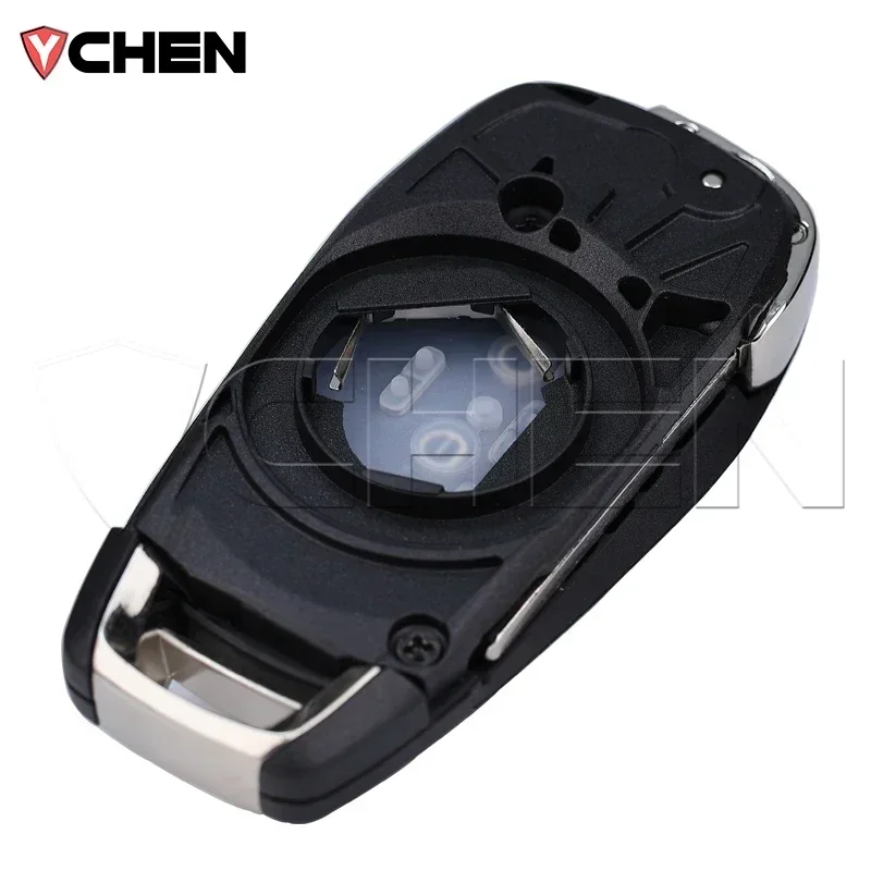 For Chevrolet Cruz 2015 Trax Sonic Spark 2021 Onix RS Aftermarket Flip Car key Remote Control 433.92 FSK 4A chip 2/3 buttons