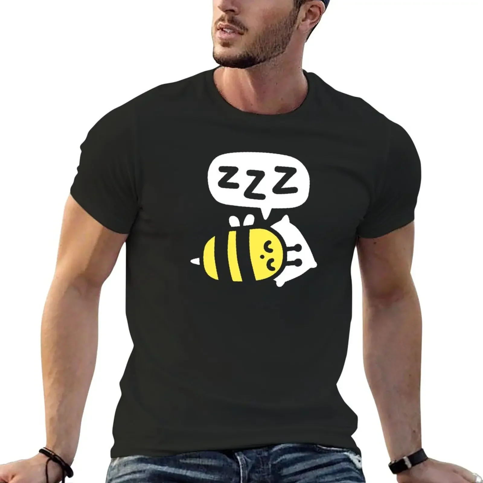 Slumber Bee T-Shirt heavyweights boys whites customs fruit of the loom mens t shirts