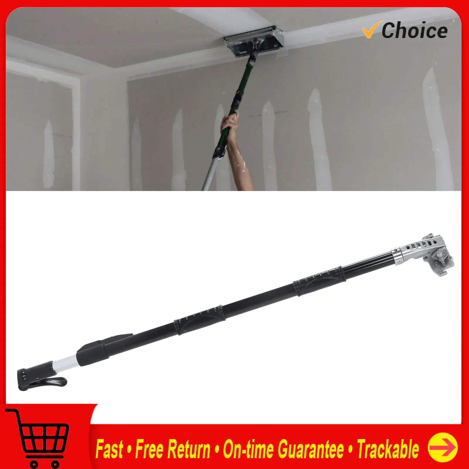 

Retractable Flat Box Handle Adjustable Anodized Aluminum Wallboard Finishing Box Handle
