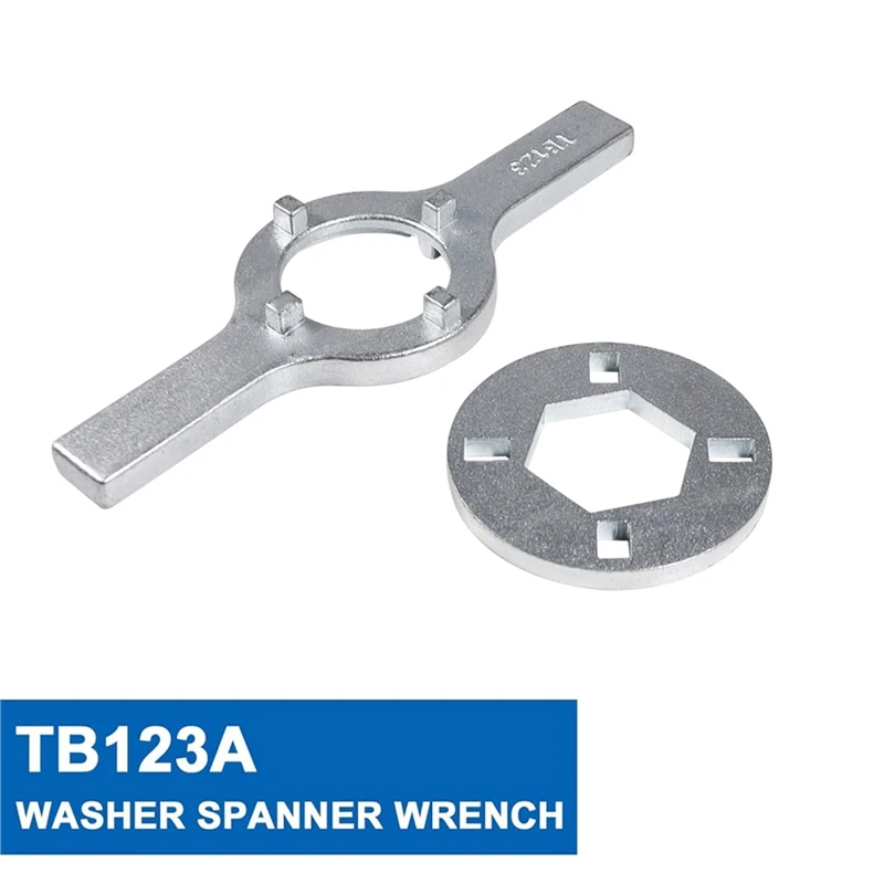 TB123A Washing Machine Spanner Wrench Washer Spanner Wrench, 1-11/16 Inch For Washer Repair Whirl-Pool Washing Machine