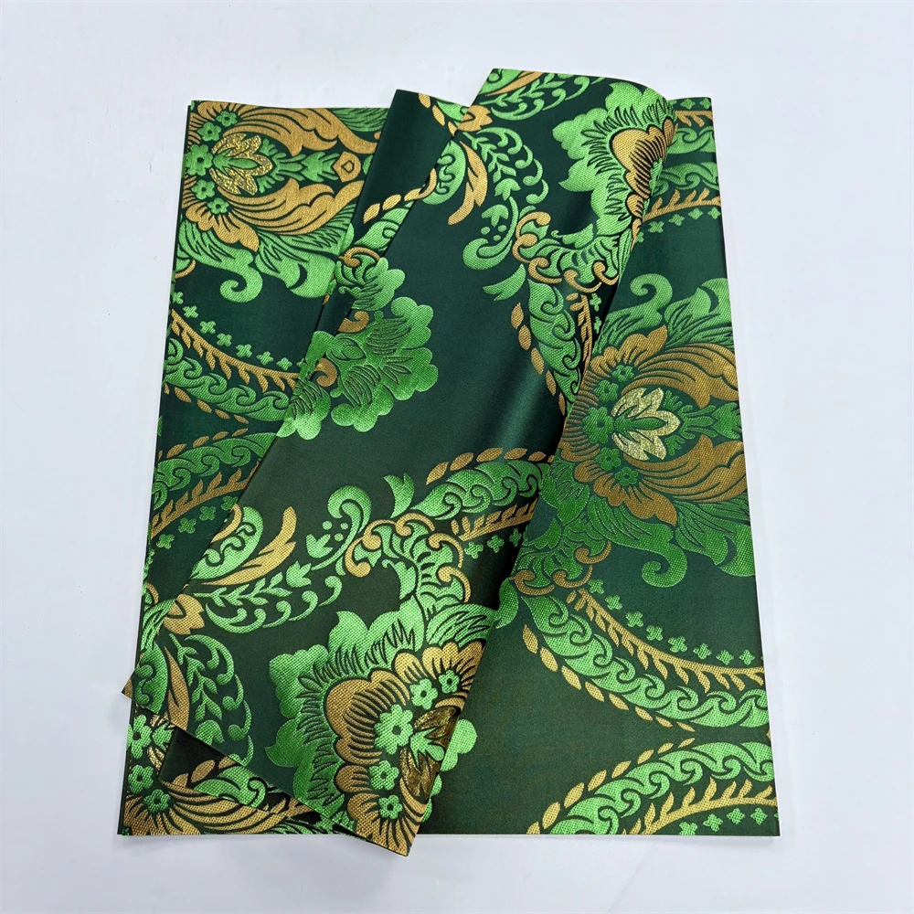 African Sego Headtie Gele, Nigerian Wraps, Turban Pretty Printing Sego Onion, 2 Pieces Per Pack Green Sego Head-tie