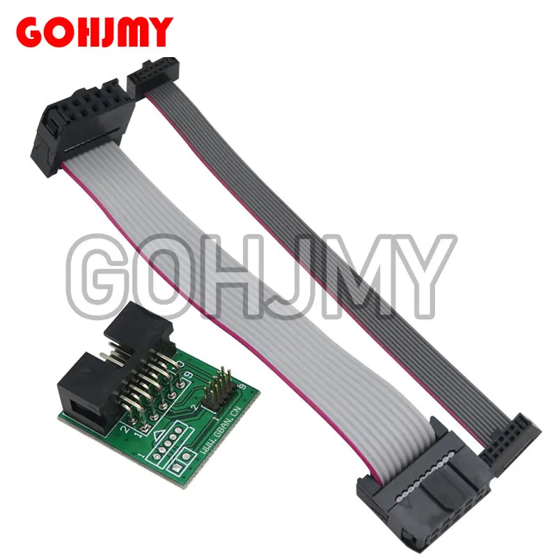 1PCS Downloader Cable Bluetooth 4.0 CC2540 zigbee CC2531 Sniffer USB dongle&BTool Programmer Wire Download Programming Connector