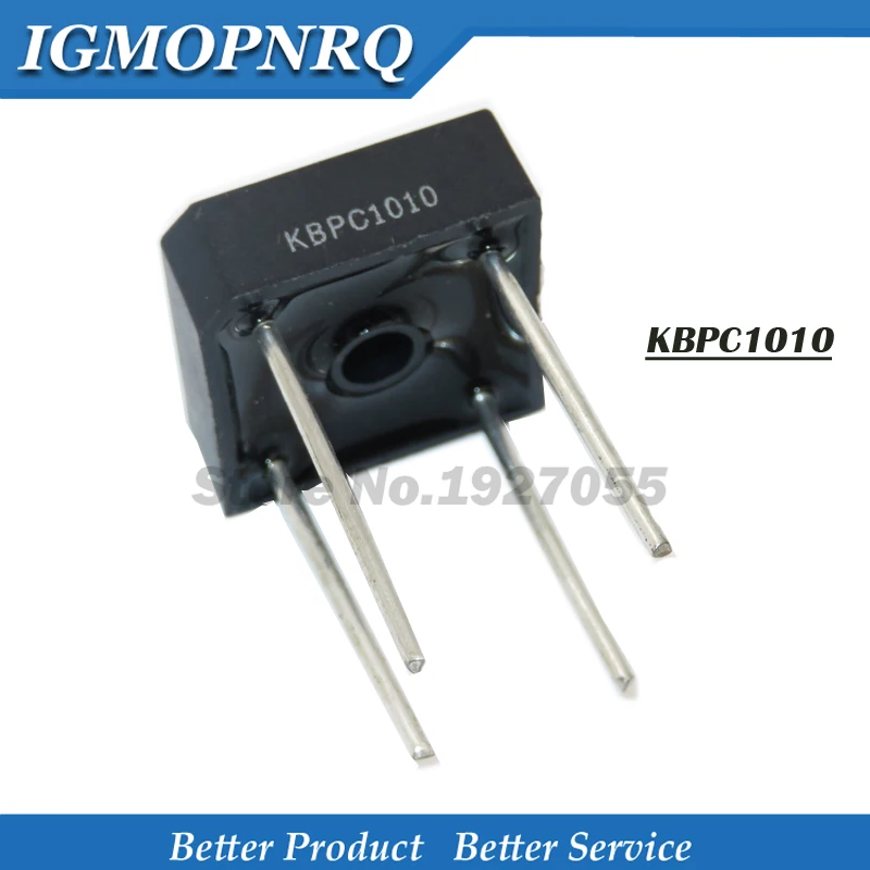 5PCS KBPC1010 10A 1000V diode bridge rectifier KBPC610 KBPC608 KBPC606