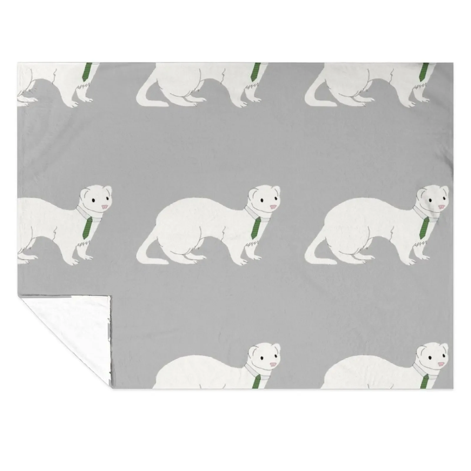

Draco Malfoy as a ferret Throw Blanket Picnic Sofa Quilt Soft cosplay anime Blankets