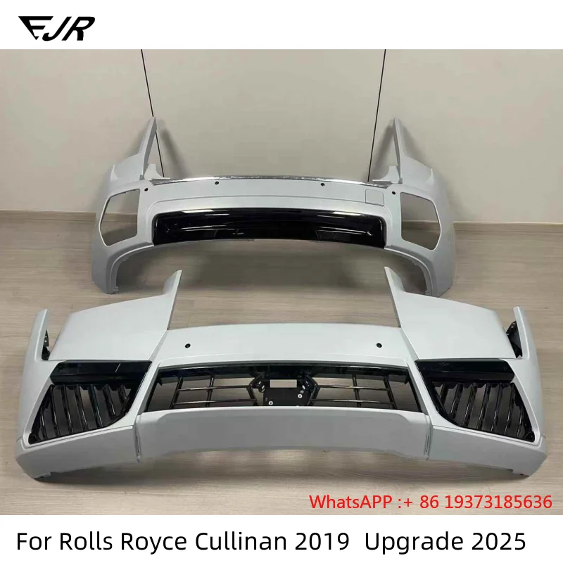 ل رولز رويس كولينان مجموعة المصد 2019 ترقية 2025 النسخة القديمة إلى النسخة الجديدة طقم الجسم التوصيل والتشغيل المصابيح الأمامية LED #3