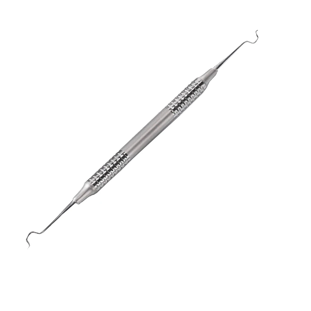 Dental Ended Ligature Director Orthodontic Double Curved with Scaler Fine Narrow Dentist Archwire Placer Instrument Material