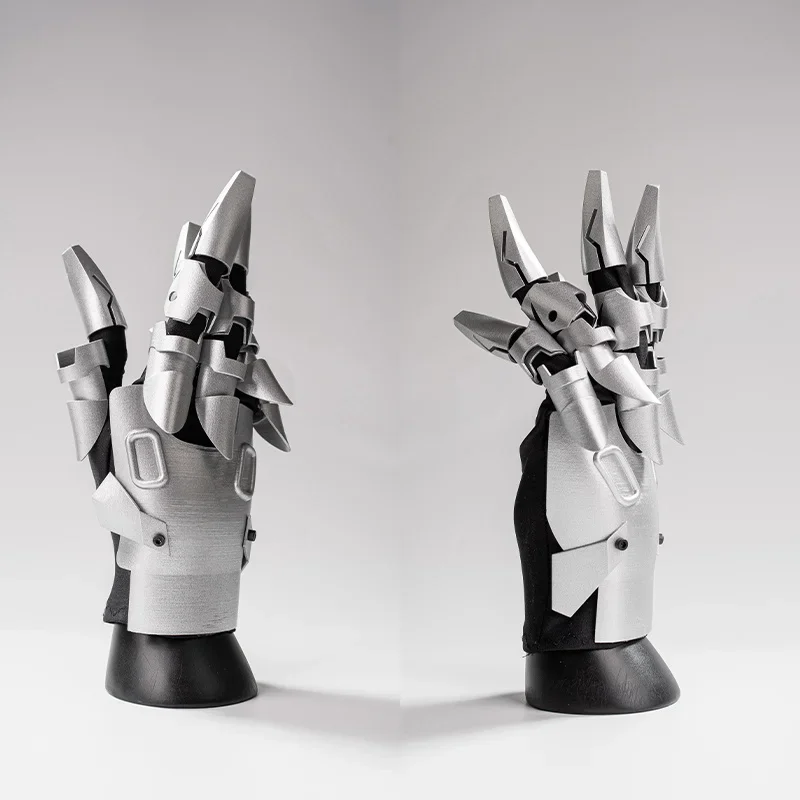 Mechanical Knight Gloves Biological Series Cosplay Prop Unisex Punk Movable Gloves Machinery Performance Punk Props Stage Shows image 6