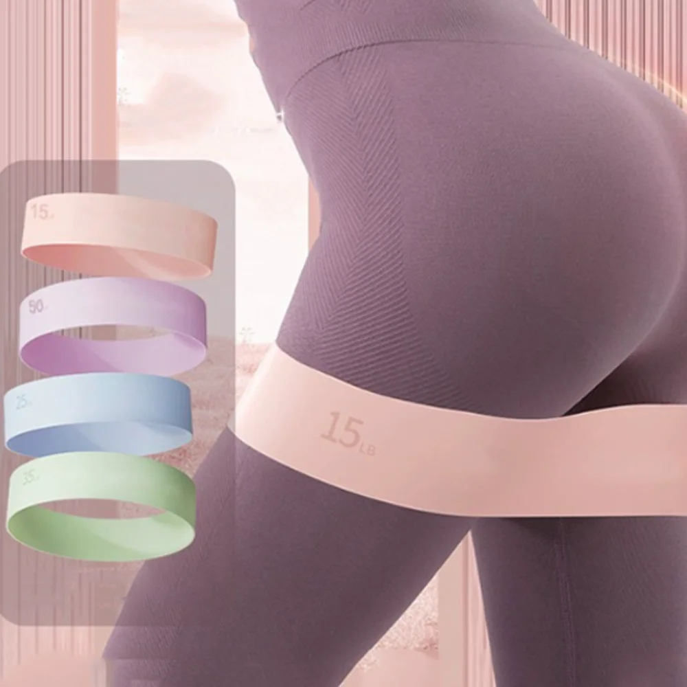 15LB 25LB 35LB Yoga Elastic Ring Stretch Strap Elastic Yoga Band Different Level Stretch Fitness Bands Home Exercise